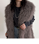 【LANCER CLOTHING CORPORATION】LONG FUR VEST