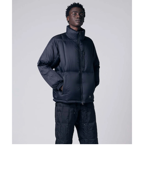 TAION/タイオン】ワーク Wジップ ボリュームダウンジャケット