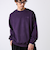 【GOODNESS WEAR】ソフトタッチ裏起毛クルーネックスウェット