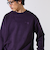 【GOODNESS WEAR】ソフトタッチ裏起毛クルーネックスウェット