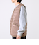 【Vincent et Mireille】Stitchless down vest