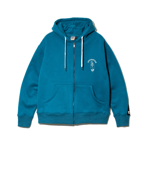 Duckster/ダックスター】ポスターフルジップパーカー｜フレディ