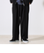 【セットアップ対応】ウールライクワイドパンツ