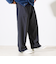 【セットアップ対応】ウールライクワイドパンツ