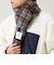 【カシミヤブレンド】ウールリバーシブルチェックマフラー