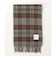 【カシミヤブレンド】ウールリバーシブルチェックマフラー
