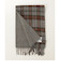 【カシミヤブレンド】ウールリバーシブルチェックマフラー