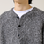 【モヘアタッチ/ユニセックス対応】ヘンリーネックプルオーバーニット