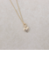 刻みミニハートネックレス