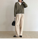 メッセージニットカーディガン