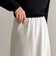 ヘビーサテンバイアススカート