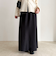 ヘビーサテンバイアススカート