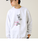 【MY PET】クルーネックプリントスウェット