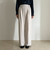 【セットアップ対応】パウダリーツイルイージーセミワイドパンツ