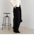 【セットアップ対応】パウダリーツイルイージーセミワイドパンツ