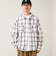 【奥行きのある色合い】オンブレチェック ロングスリーブシャツ