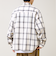 【奥行きのある色合い】オンブレチェック ロングスリーブシャツ