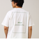 【NANGA×GLOSTER】別注1 Rect Backprint Tee