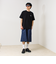 【NANGA×GLOSTER】別注1 Rect Backprint Tee