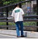 【NANGA×GLOSTER】別注2 Raglan Backprint Tee