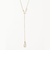 ドロップトップY字ネックレス
