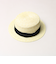【夏の定番クラシック】STRAW BOATHER HAT カンカン帽