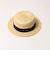 【夏の定番クラシック】STRAW BOATHER HAT カンカン帽