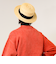 【夏の定番クラシック】STRAW BOATHER HAT カンカン帽