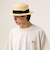 【夏の定番クラシック】STRAW BOATHER HAT カンカン帽