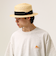【夏の定番クラシック】STRAW BOATHER HAT カンカン帽