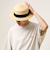 【夏の定番クラシック】STRAW BOATHER HAT カンカン帽