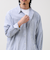 【清涼感のある表情】ストライプレギュラーカラーシャツ