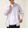 【清涼感のある表情】ストライプレギュラーカラーシャツ