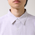 【清涼感のある表情】ストライプレギュラーカラーシャツ
