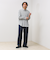 【清涼感のある表情】ストライプレギュラーカラーシャツ