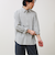【清涼感のある表情】ストライプレギュラーカラーシャツ
