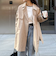 ミドル丈オーバートレンチコート
