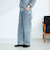 《セットアップ対応》ワイドテーパードデニムパンツ
