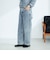 《セットアップ対応》ワイドテーパードデニムパンツ
