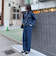 《セットアップ対応》ワイドテーパードデニムパンツ