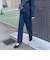《セットアップ対応》ワイドテーパードデニムパンツ