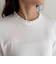 【1枚でもレイヤードでも◎】レーススリーブ衿フリルロンTシャツ
