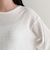 ラウンドヘムカットブラウス
