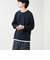 メランジ微起毛スムース フェイクレイヤード ロンT