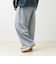 【DISCUS】裏毛ワイドスウェットパンツ