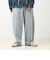 【DISCUS】裏毛ワイドスウェットパンツ
