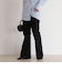 ストレッチフレアパンツ