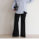 ストレッチフレアパンツ
