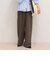 【4サイズ展開/リピーター続出！】とろみツイルストレートイージーパンツ