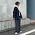 【4サイズ展開/リピーター続出！】とろみツイルストレートイージーパンツ